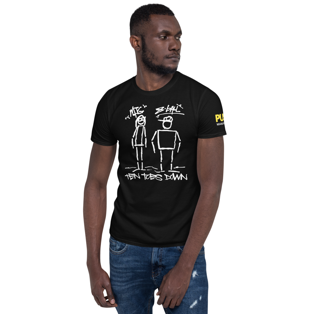 Ten Toes Down T-shirt (Black)
